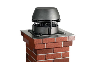 Home 9 brick chimney with cap